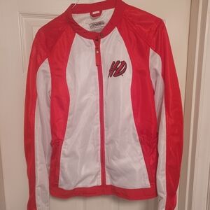 Women's Red and White  Harley Davidson Jacket